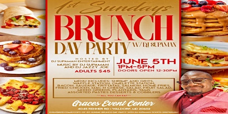 1st SUNDAY BRUNCH: Day-Party with DJ SUPAM tickets
