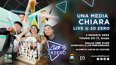 Immagine principale di Una Media Chiara - Live @ 20 Zero 