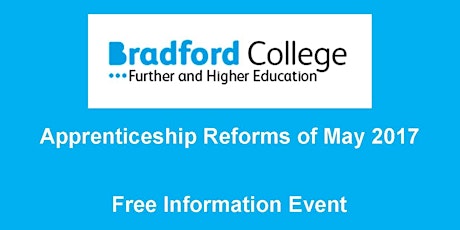  Apprenticeship Reforms of May 2017  primary image