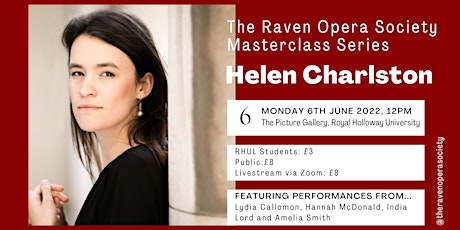 Masterclass: Helen Charlston tickets