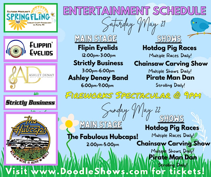 Southern Maryland's Spring Fling!  At the Charles County Fair image