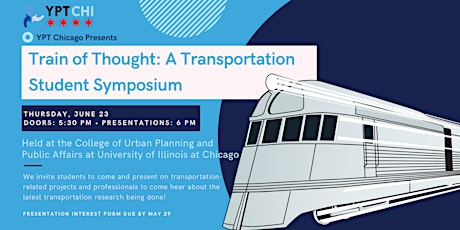 Train of Thought: A Transportation Student Symposium tickets