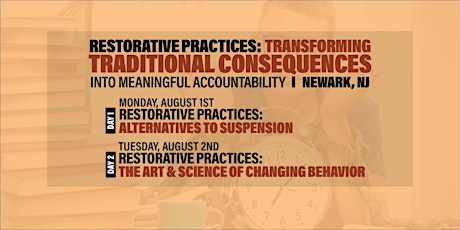 Restorative Practices: Transforming Traditional Consequences (Newark, NJ) tickets