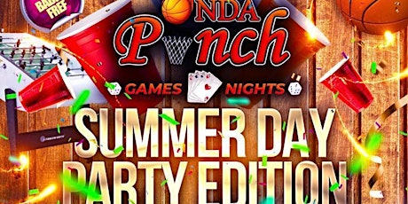 Ondapunch Games Night - Summer Day Party Edition tickets