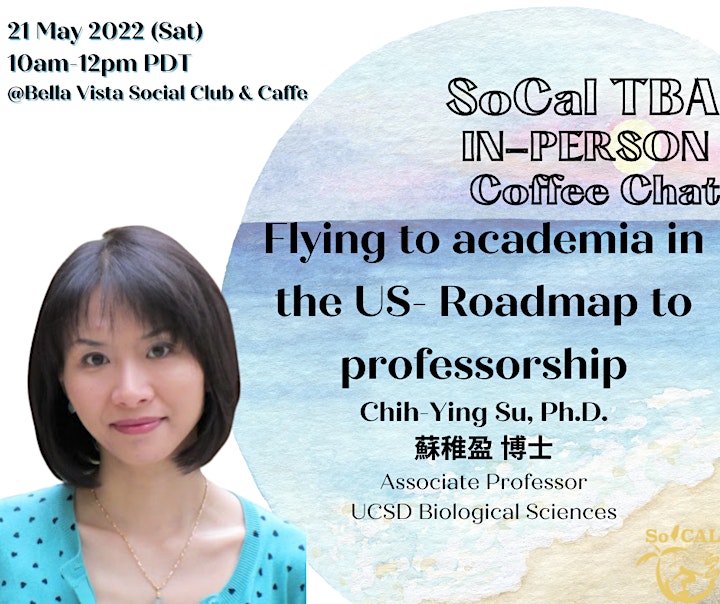 SoCal TBA May Coffee Chat: Flying to Academia in the US image