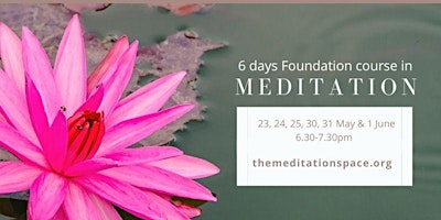 Foundation course in Meditation