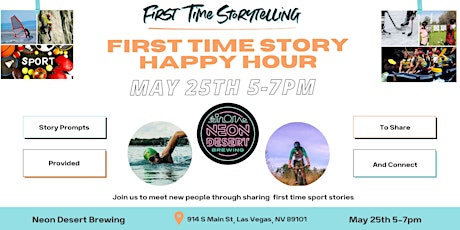 First Time Story Happy Hour tickets