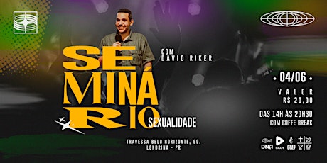 Imagem principal do evento DAVID RIKER - SEXUALIDADE BÍBLICA - 04/06/2022