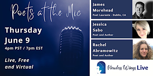 Poets at the Mic with James Morehead, Jessica Sabo, & Rachel Abramowitz