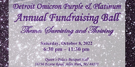 Detroit Omicron Purple & Platinum Ball tickets