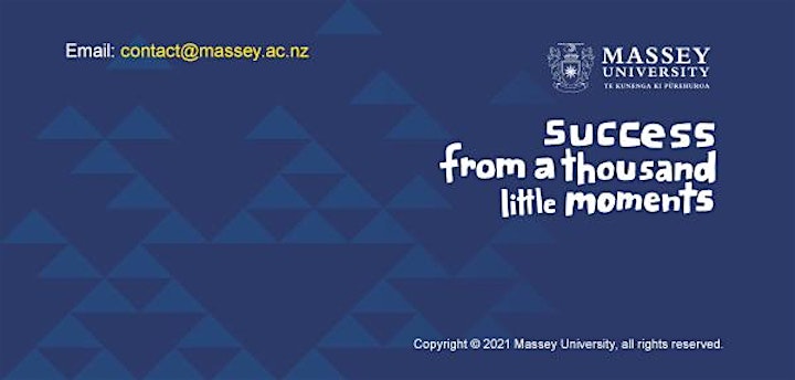 Massey University 2022 Undergraduate Information Evening image
