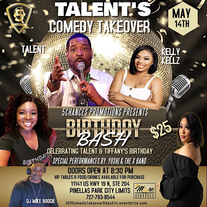 5Chances Promotions Presents: Talent's Comedy Takeover: Birthday Bash image