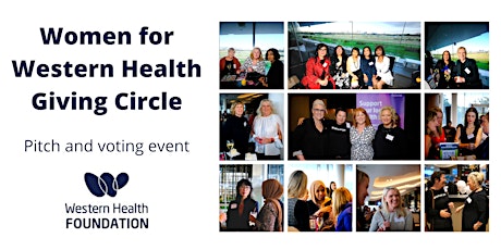 Women for Western Health - pitch and voting event 2022 tickets