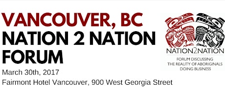 Vancouver Nation 2 Nation Forum  primary image