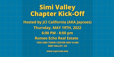 Simi Valley Chapter Kick Off primary image