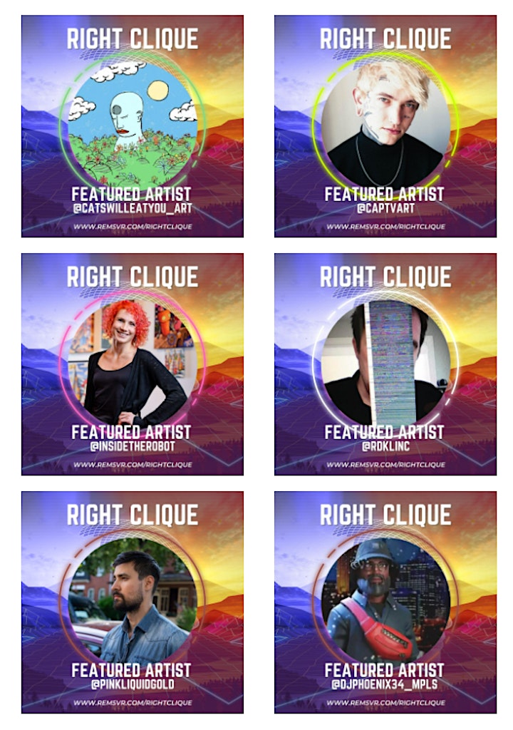 Right Clique | A Futuristic NFT Afterparty image