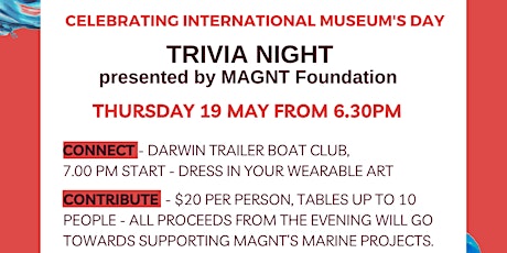 MAGNT Foundation Trivia Night - Celebrating International Museum's Day tickets