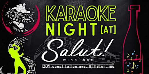 Karaoke @ Salut wine bar!