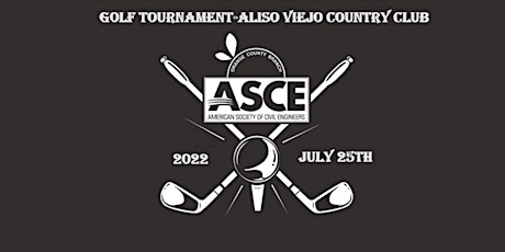 2022 ASCE OC Golf Tournament tickets