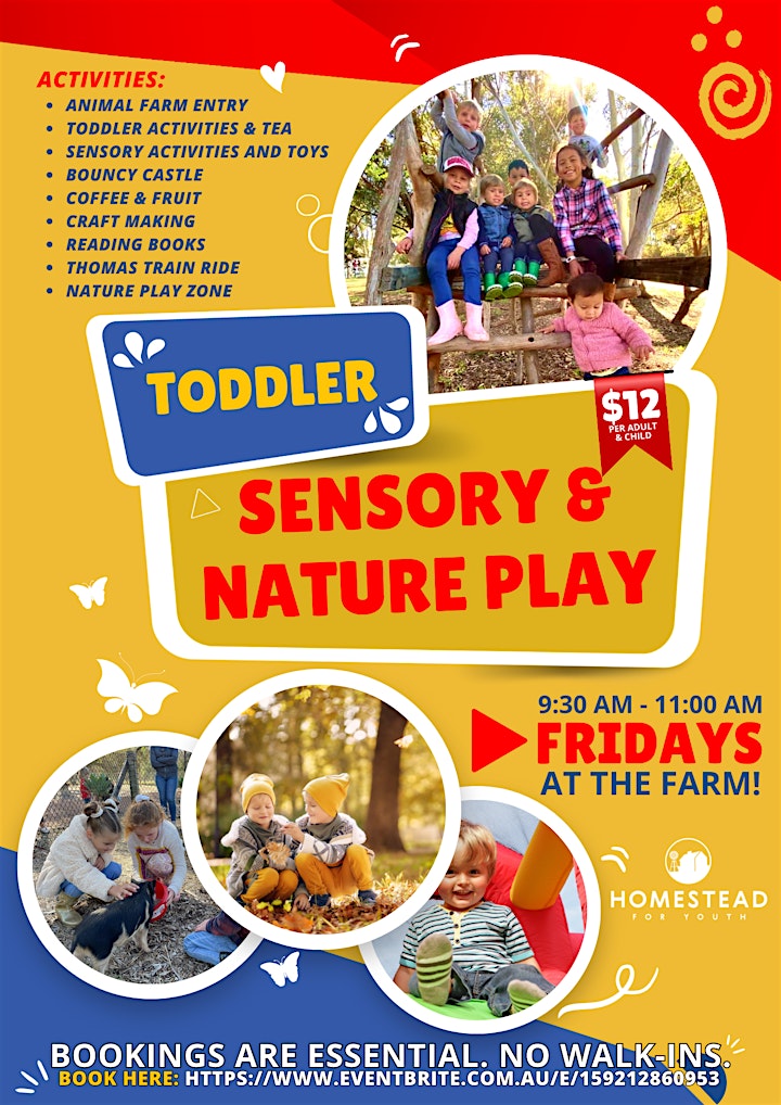 Toddler Sensory & Nature play are now every Friday image