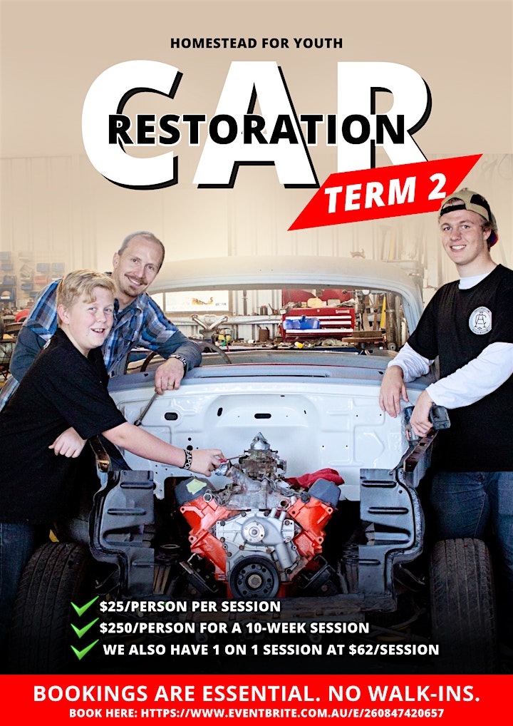Car Restoration Workshops for Homeschoolers image