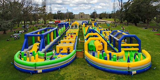 Australia's biggest inflatable obstacle course  at Mount Annan!