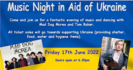 Ukraine Music Night Fundraiser tickets