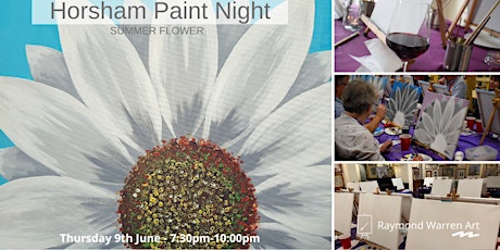 Horsham Paint Night - "Summer Flower" tickets