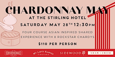 Chardonnay Long Lunch at The Stirling Hotel