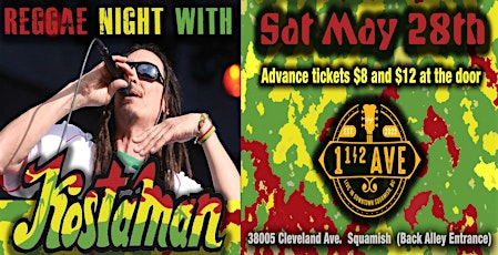 Reggae Night with Kostaman tickets