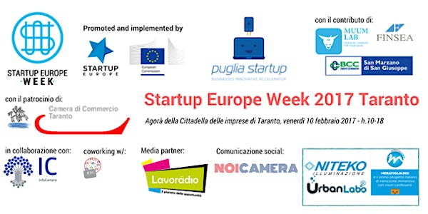 Startup Europe Week 2017 Taranto