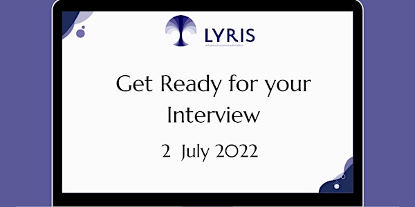 Get Ready for your Interview