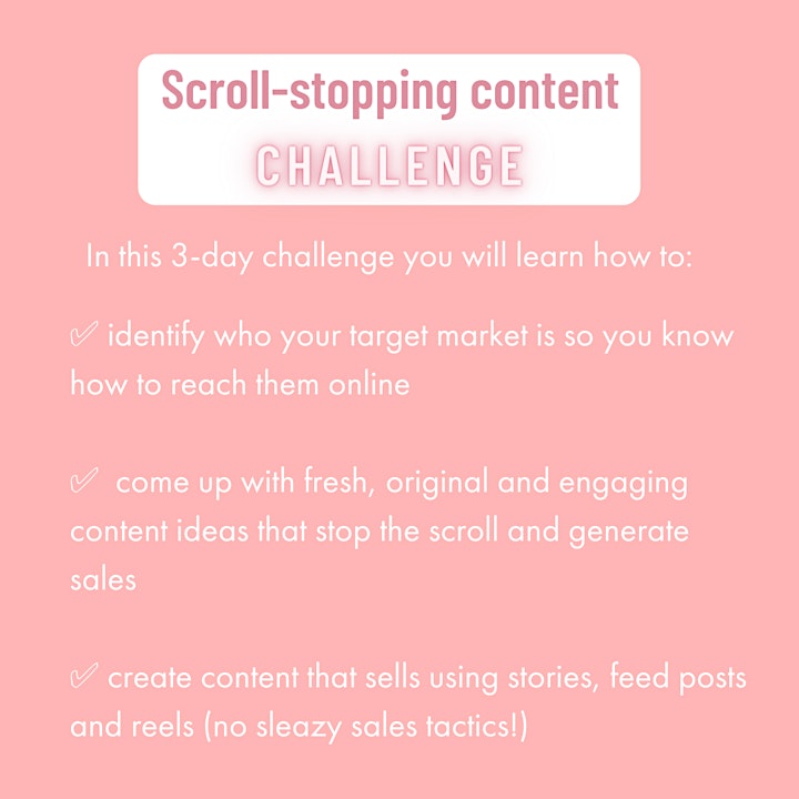 Scroll-stopping Content Challenge image