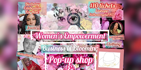 Who are You? Presents Women's Empowerment Pop-up Shop & After Party tickets