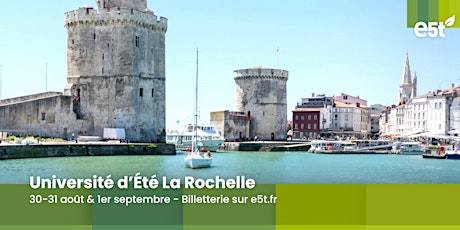 Université d’été E5T | La Rochelle primary image