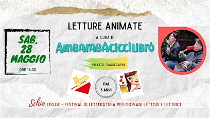 Letture Animate a cura di Ambarabaciccìlibrò biglietti