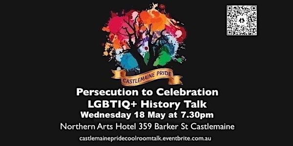 Persecution to Celebration LGBTIQ+ History Talk | Castlemaine Pride 2022