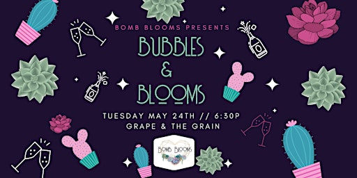 Bubbles & Blooms: Create your own succulent arrangement workshop
