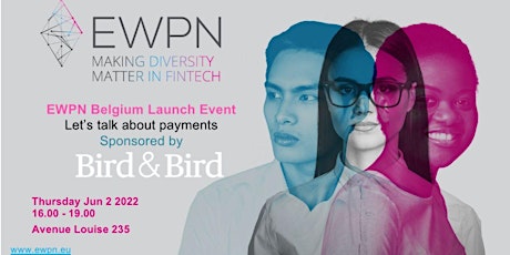 EWPN Belgium Launch Event. Let's talk about payments! billets