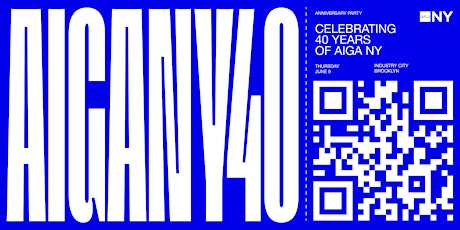 Anniversary Party ~ Celebrating 40 Years of AIGA NY tickets