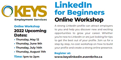 LinkedIn for Beginners Online Workshop tickets