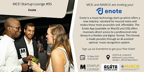 Hauptbild für Startup Lounge #95 - Enote