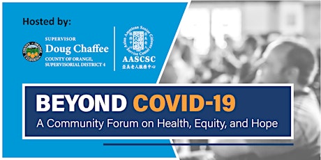 Beyond COVID-19: A Community Forum on Health, Equity and Hope tickets