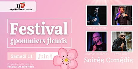 Soirée Comédie / Festival des pommiers fleuris tickets