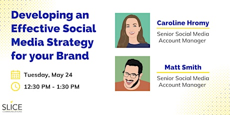 Developing an Effective Social Media Strategy for your Brand tickets