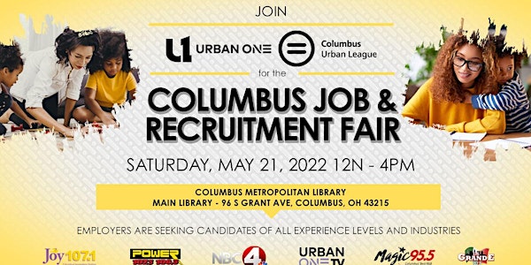 Urban One Columbus and the Columbus Urban League Job and Recruitment Fair
