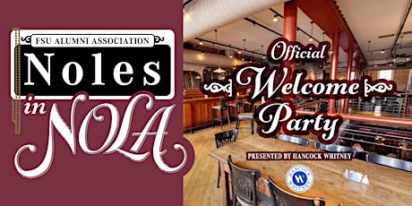 SOLD OUT - Official FSU Alumni Association Welcome Party primary image