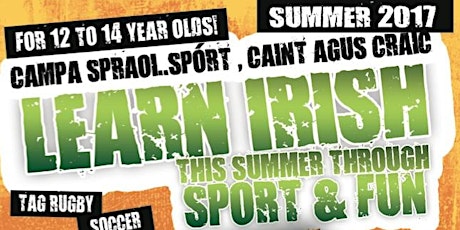 Irish Sports & Fun Summer Camp "Campa Spraoi 2017" primary image