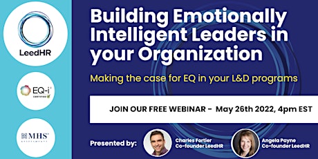 Building Emotionally Intelligent Leaders In Your Organization biglietti