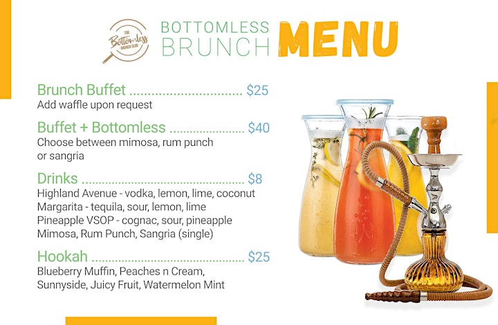 BOTTOMLESS Brunch Club - All NEW Brunch Series image